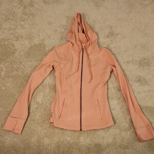 Lululemon Hodded Define Pink Jacket Nulu